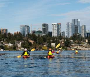 Best kayak rentals Bellevue
