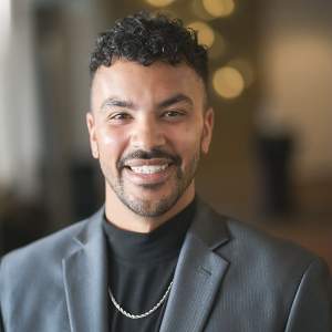 Headshot of the Marketing Manager Trey Jackson