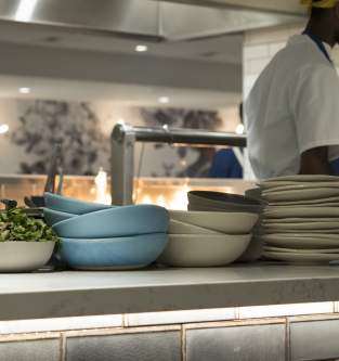Bowls at Chef Station