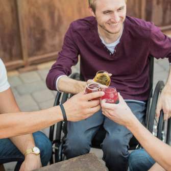 Having accessible brews with friends