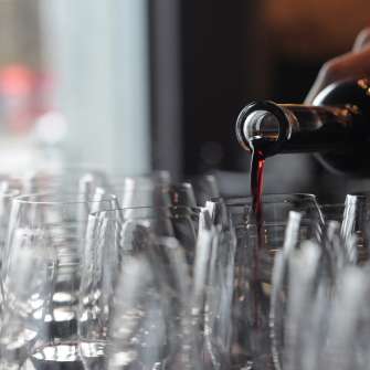 Cast Iron Studios Wine Pour