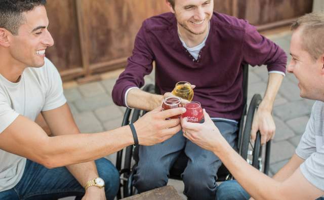 Having accessible brews with friends