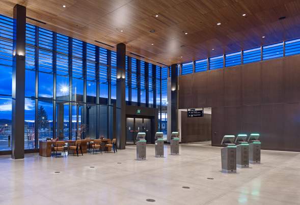 PAE Central Passenger Lounge Paine Field Airport Seattle