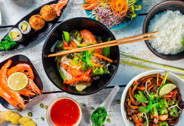 Convention Group Dining International Cuisine