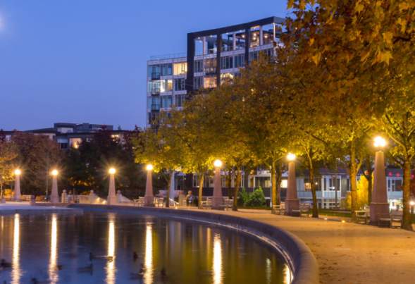 Clean and Safe Downtown park