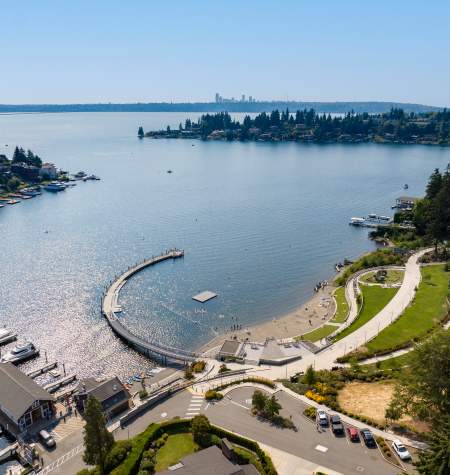 Places to paddle board in Bellevue, WA