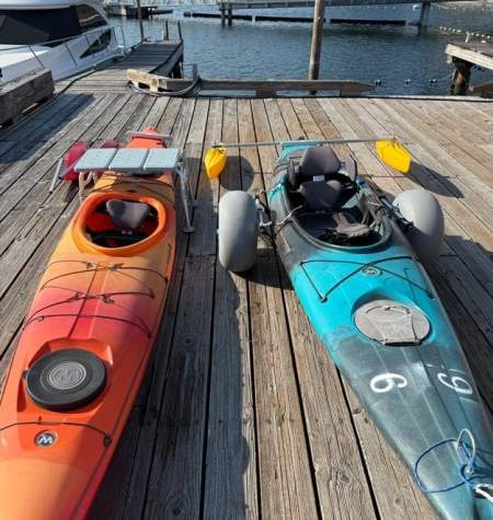 Adaptive Kayak rentals at Meydenbauer