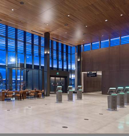 PAE Central Passenger Lounge Paine Field Airport Seattle