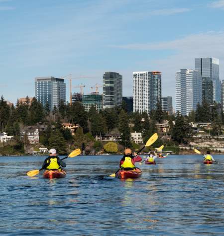 Best kayak rentals Bellevue