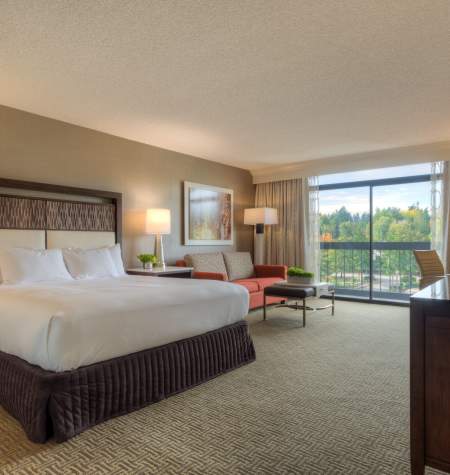 Hilton Bellevue Bedroom