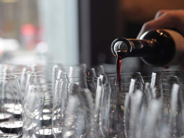Cast Iron Studios Wine Pour