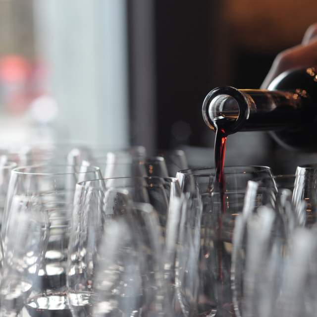 Cast Iron Studios Wine Pour