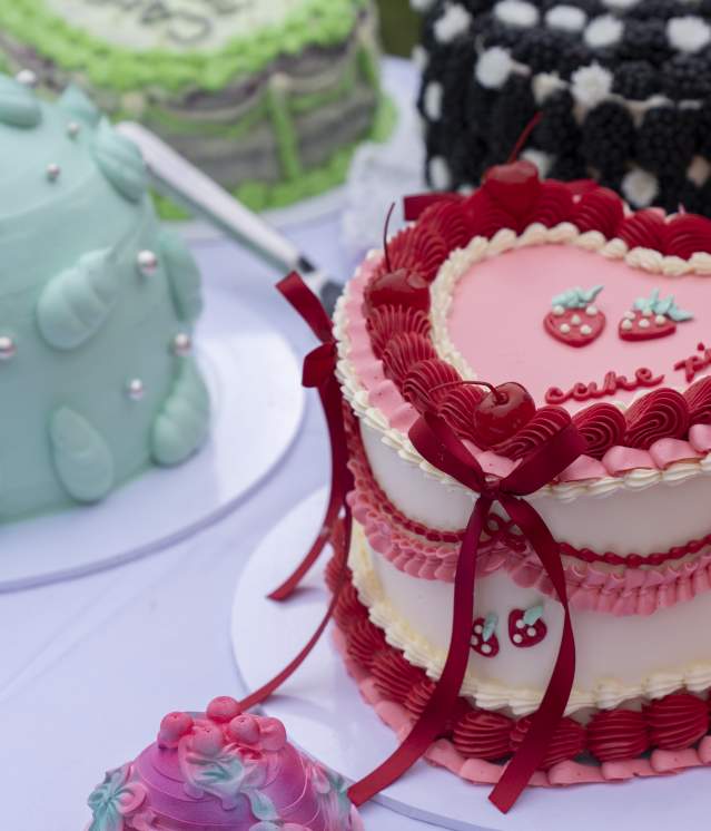 Cherry Berry Carrot Cake at a Cake Picnic event