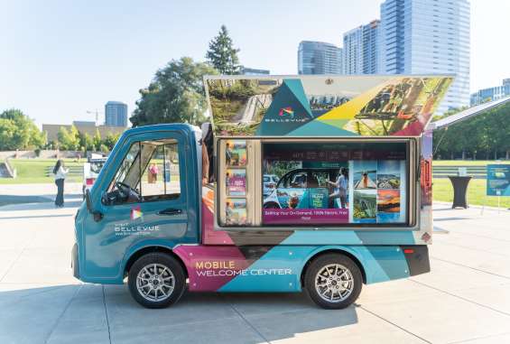 Visit Bellevue's Mobile Welcome Center