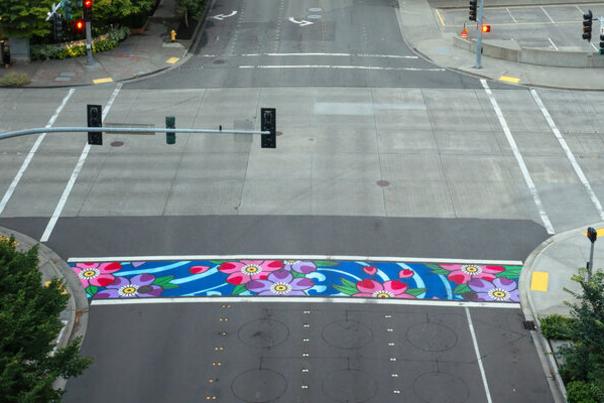 Creative Crosswalks Bellevue