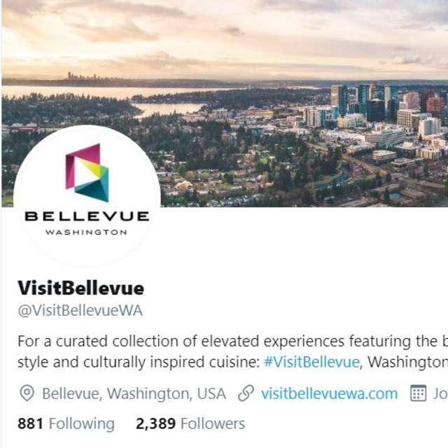 Visit Bellevue Twitter