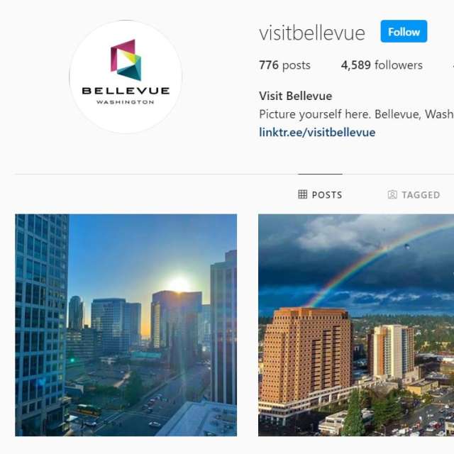 Visit Bellevue Instagram