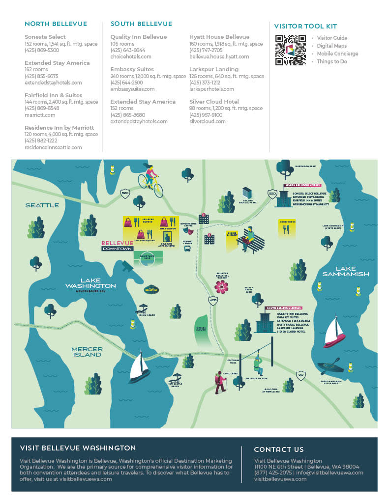 Bellevue Group Hotel Map 2022