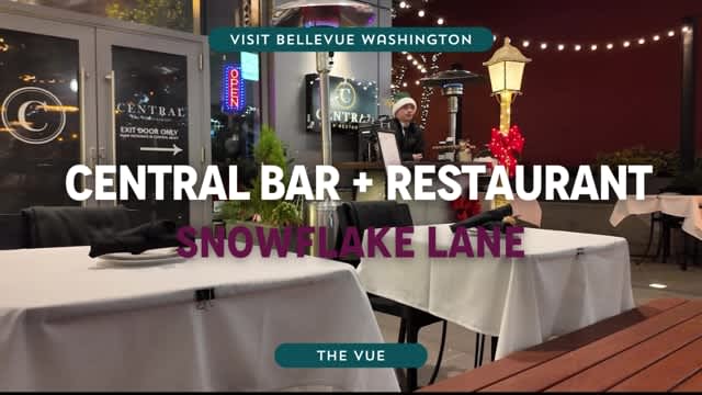 Holiday Cocktails & Snowflake Lane at Central Bar