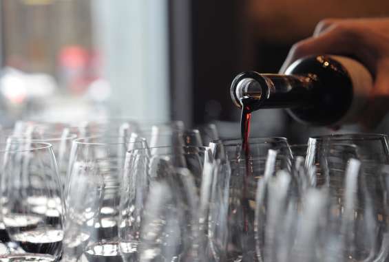 Cast Iron Studios Wine Pour