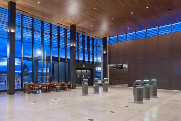 PAE Ticketing Hall Paine Field Airport Seattle