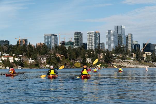 Best kayak rentals Bellevue