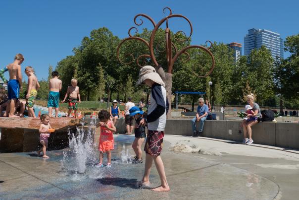 Bellevue Downtown Park Inspiration Playground