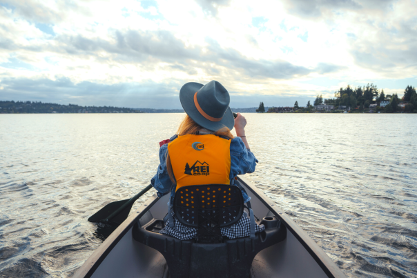 Kayaking on Meydenbauer Bay