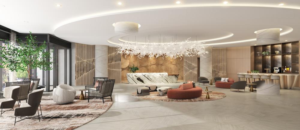 The new Intercontinental Bellevue Lobby