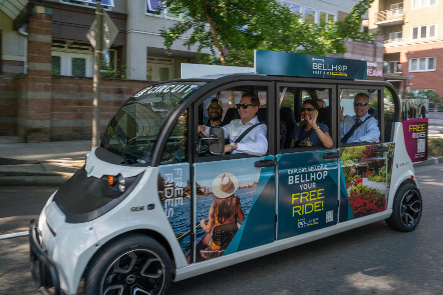BellHop by Visit Bellevue Free Shuttle Service