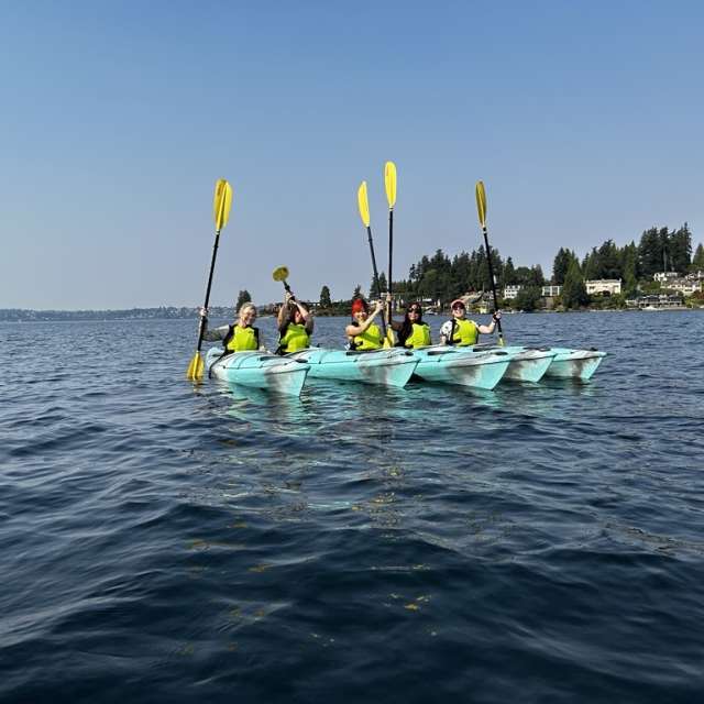 Kayaking at Meydenbauer Bay