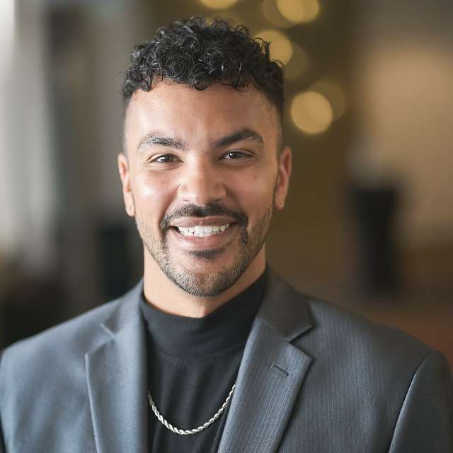 Headshot of the Marketing Manager Trey Jackson