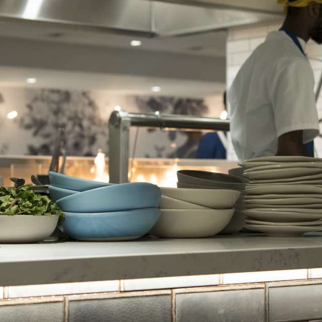 Bowls at Chef Station