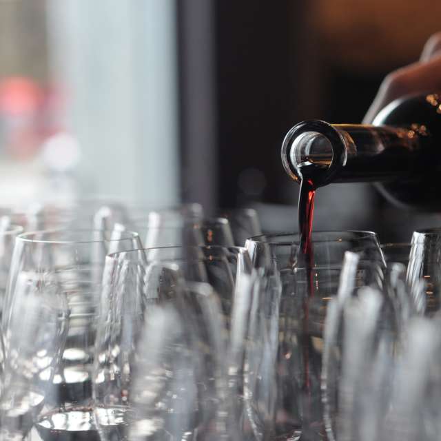Cast Iron Studios Wine Pour