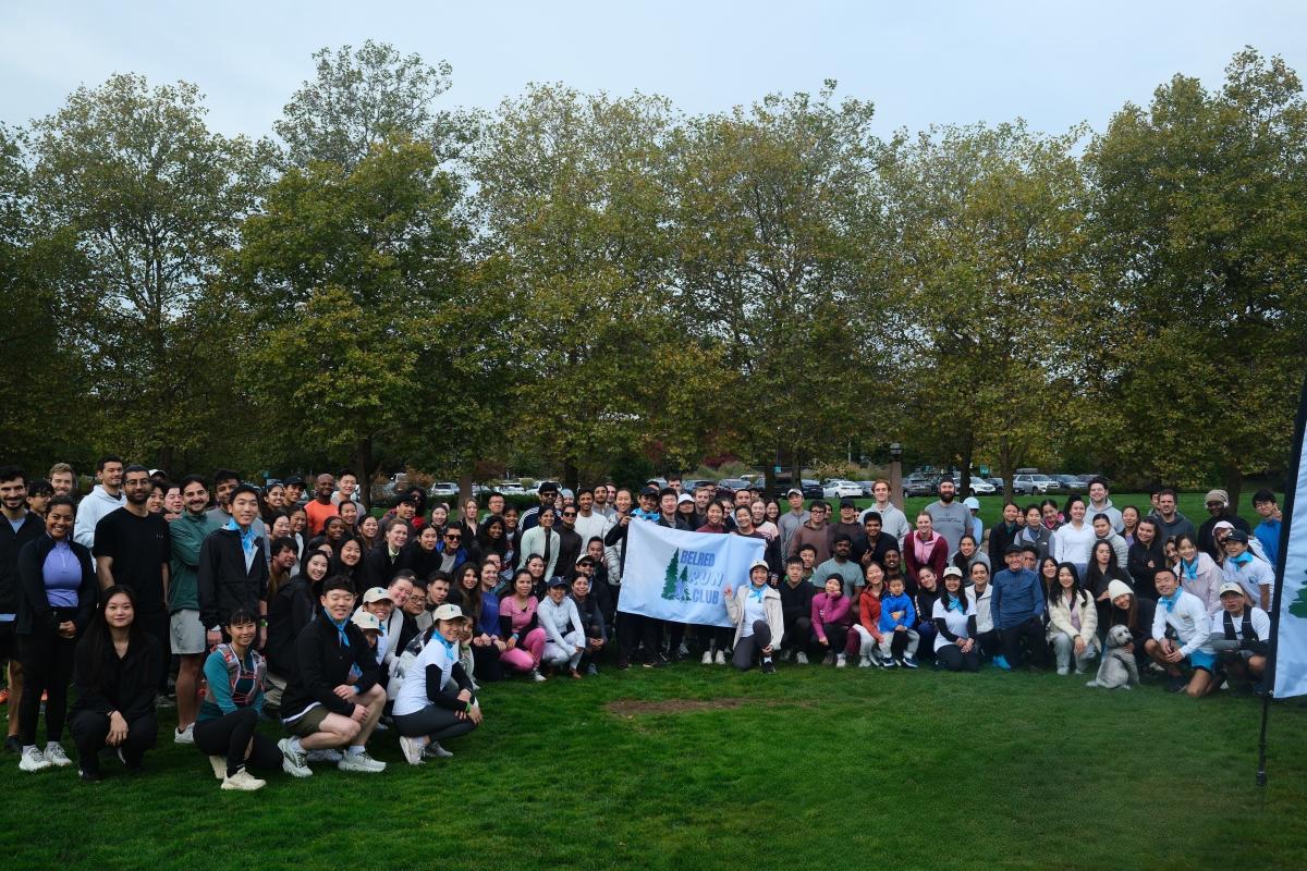 Group gathered to participate in BelRed Run Club