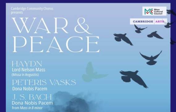 Cambridge Community Chorus Winter Concert: War And Peace