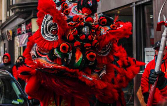Lunar New Year Lion Dance Parade
