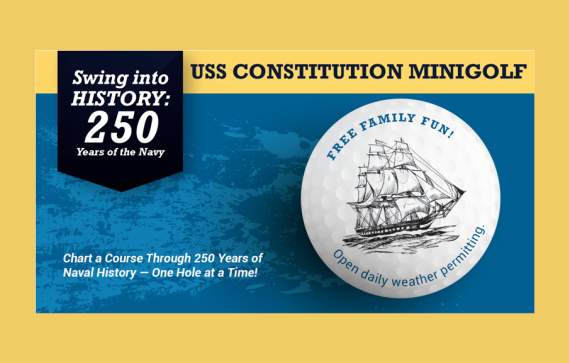 USS Constitution Minigolf