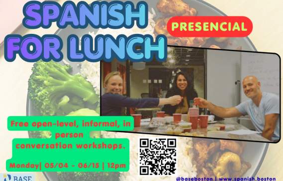 ¡Spanish for Lunch... Presencial!