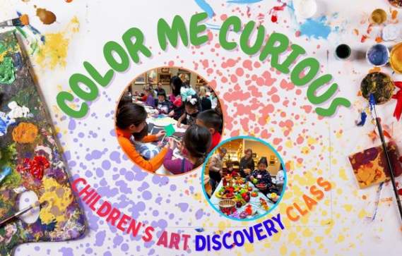 Children's Art Discovery Class: Color Me Curious