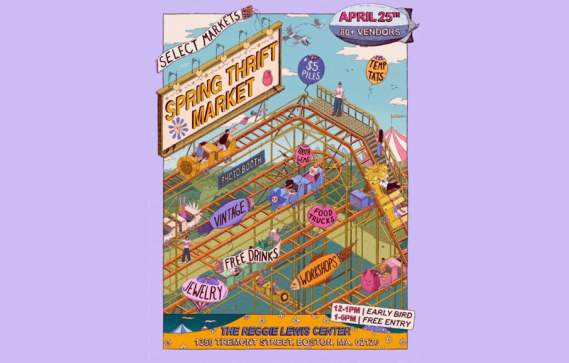 Spring Vintage Clothing Pop-up Thrift Market