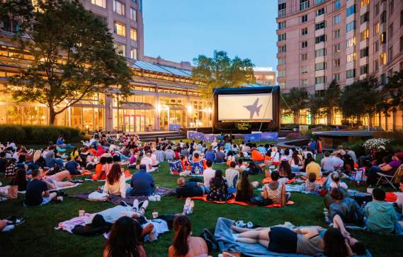 Summer Flicks at the Prudential Center