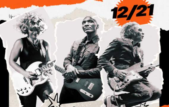 Samantha Fish, Cedric Burnside, and Jon Spencer