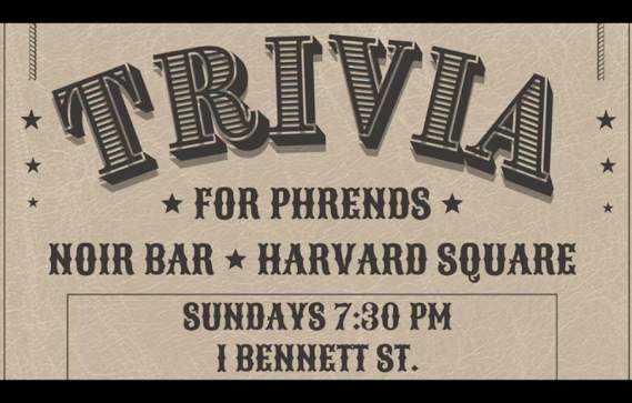 Sunday Night Trivia at Noir
