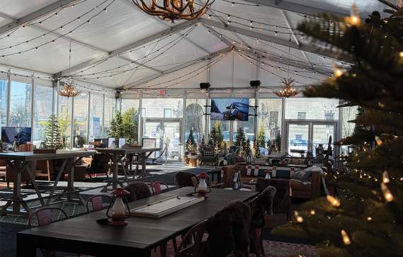 Watch the Big Game at Frostival Lodge