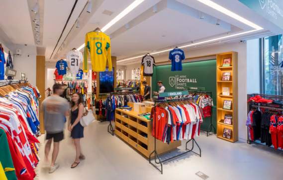 Classic Football Shirts Pop-Up