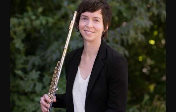 Flutist Claire Chaise