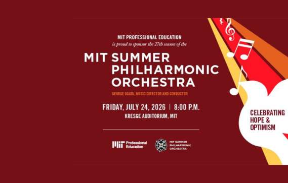 MIT Summer Philharmonic Orchestra: Celebrating Hope & Optimism