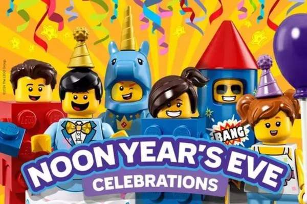 Noon Year's Eve Celebration at LEGO Discovery Center Boston
