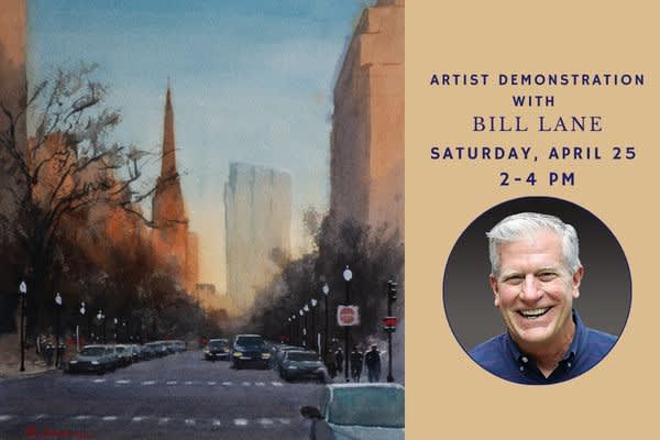 Artist Demonstration with Bill Lane